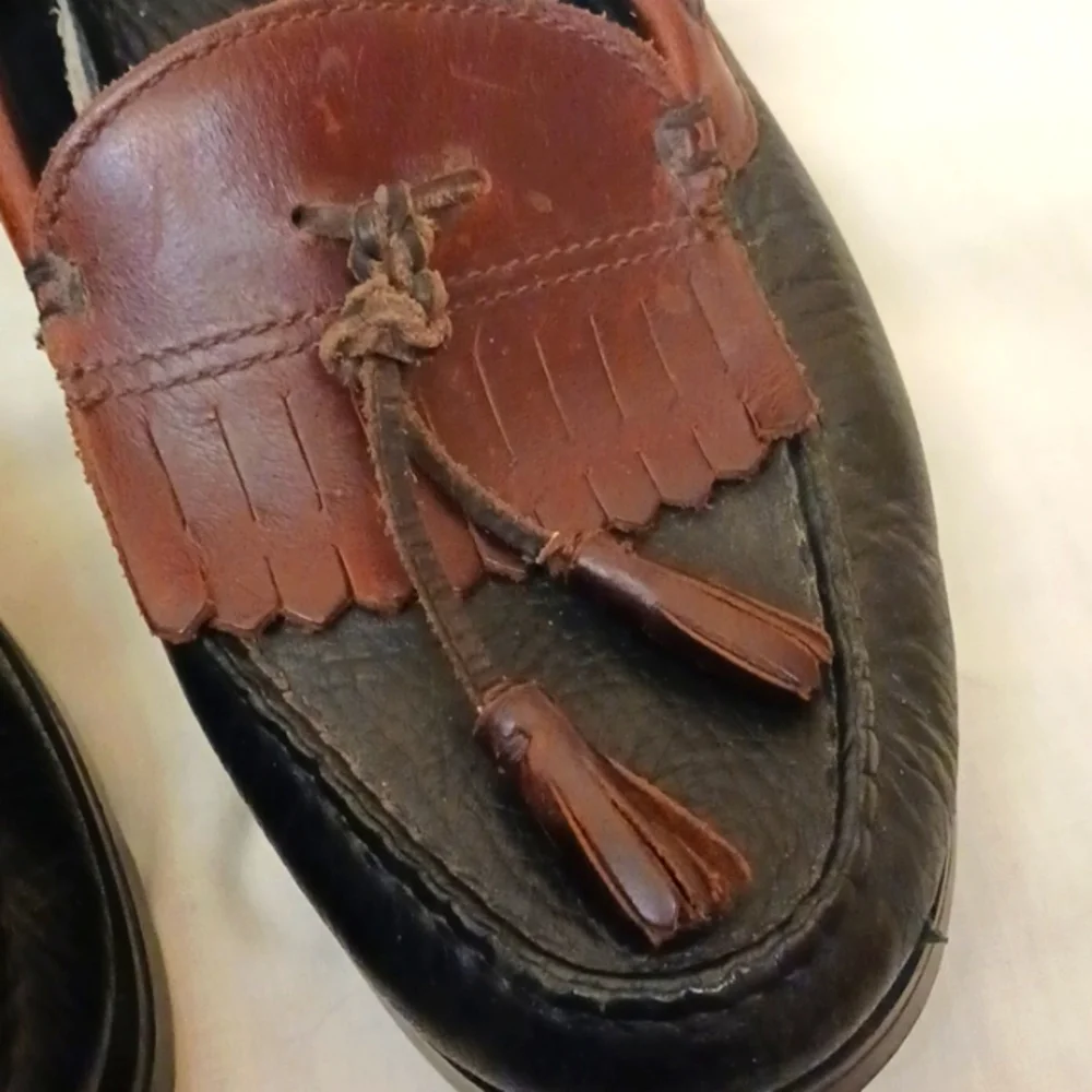 Dockers Kiltie Tassel Loafers Two-Tone